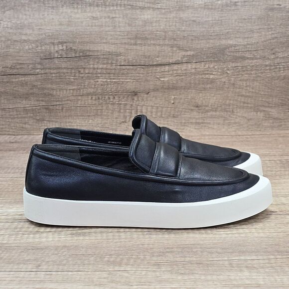 Vince Shoes - Vince Ghita Women's Size 10M Black Leather Slip-On Comfort Shoes